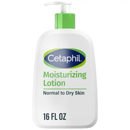 Cetaphil Moisturizing Face and Body Lotion for Normal to Dry Skin, Hydrating Fragrance Free, 16 fl oz | Walmart (US)