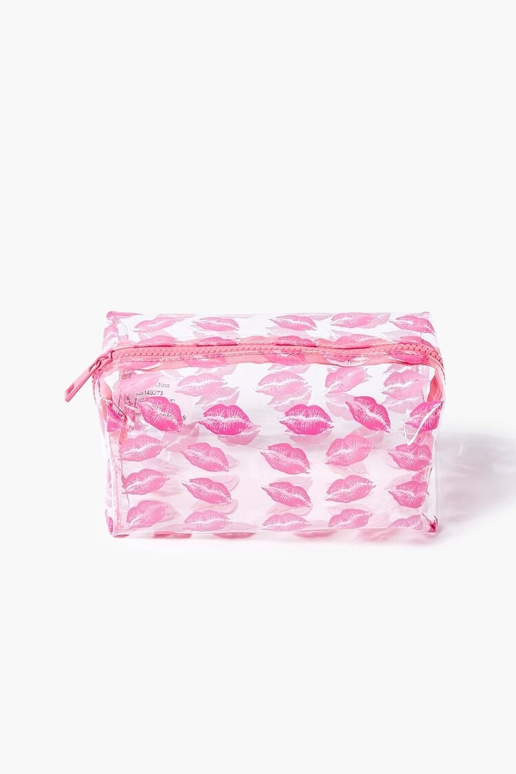 Kiss Print Square Transparent Bag | Forever 21 (US)