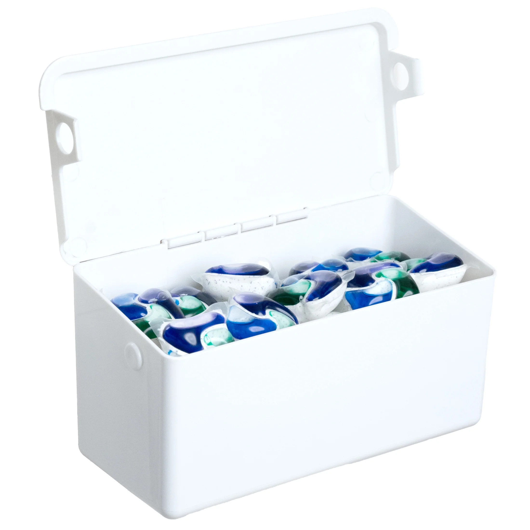 The Home Edit Dish Pod Holder/Multipurpose Storage Bin, 4.5"H x 9"W x 4.75"D | Walmart (US)