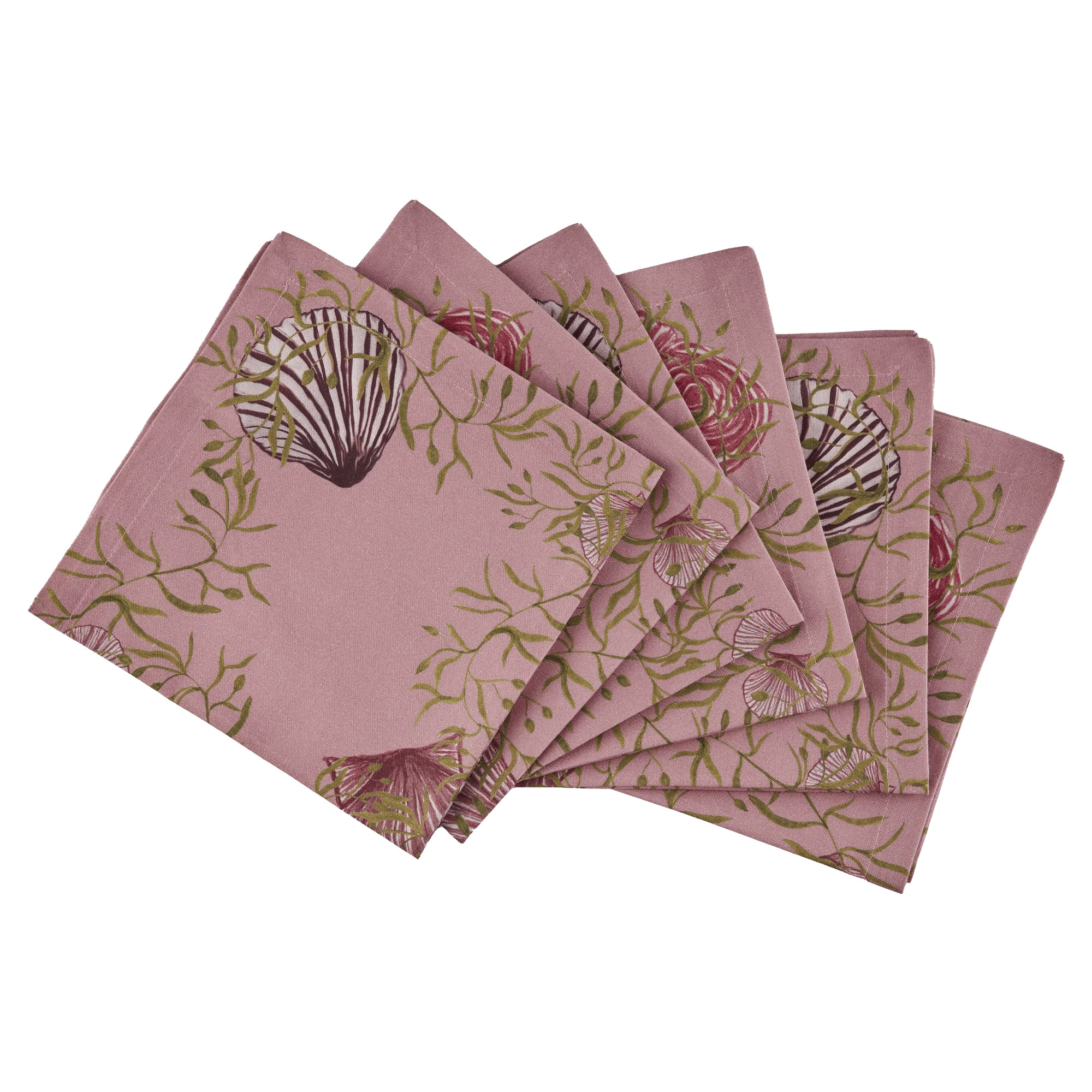 6 Napkins Mussels from Brussels | Sophie Williamson Design