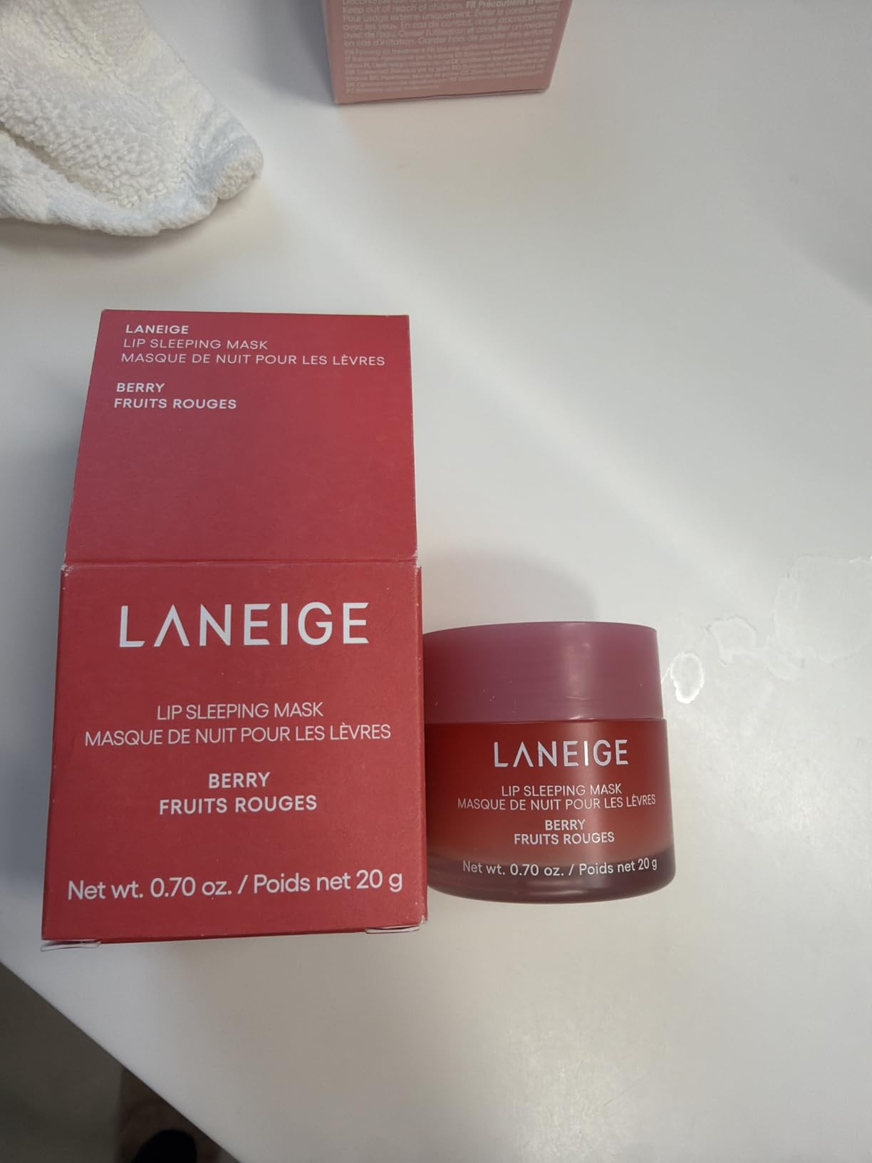 LANEIGE Lip Sleeping Mask: Nourish, Hydrate, Vitamin C, Murumuru & Shea Butter, Antioxidants, Fla... | Amazon (US)