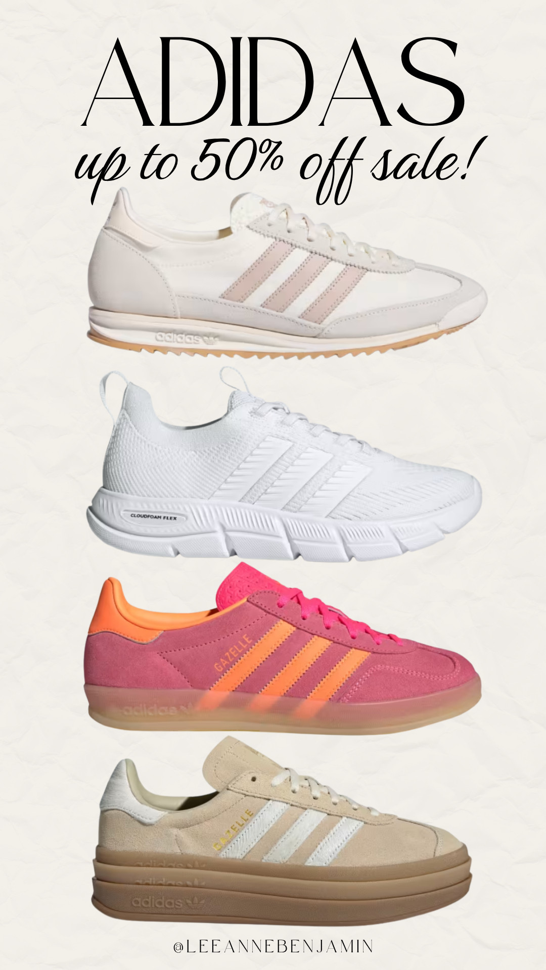 up to 50% off sale at Adidas! An awesome time to stock up on your favorite styles! 

 #LTKootd #LTKActive #LTKSaleAlert