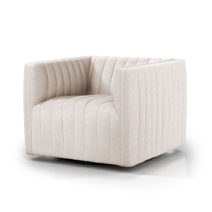 Complete Channeled Swivel Chair | West Elm (US)