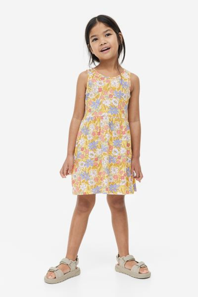 Patterned Cotton Dress | H&M (US + CA)