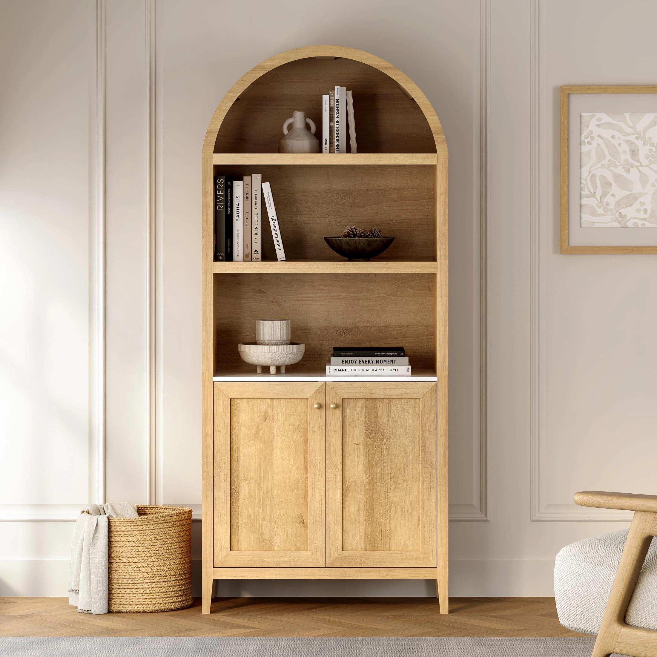 Book Cabinet Storage Bookcase | Wayfair North America
