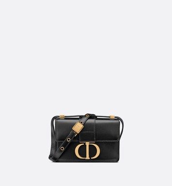 Micro 30 Montaigne Bag Black Box Calfskin | DIOR | Dior Beauty (US)
