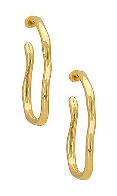 EMMA PILLS Obsession Hoops in Gold from Revolve.com | Revolve Clothing (Global)