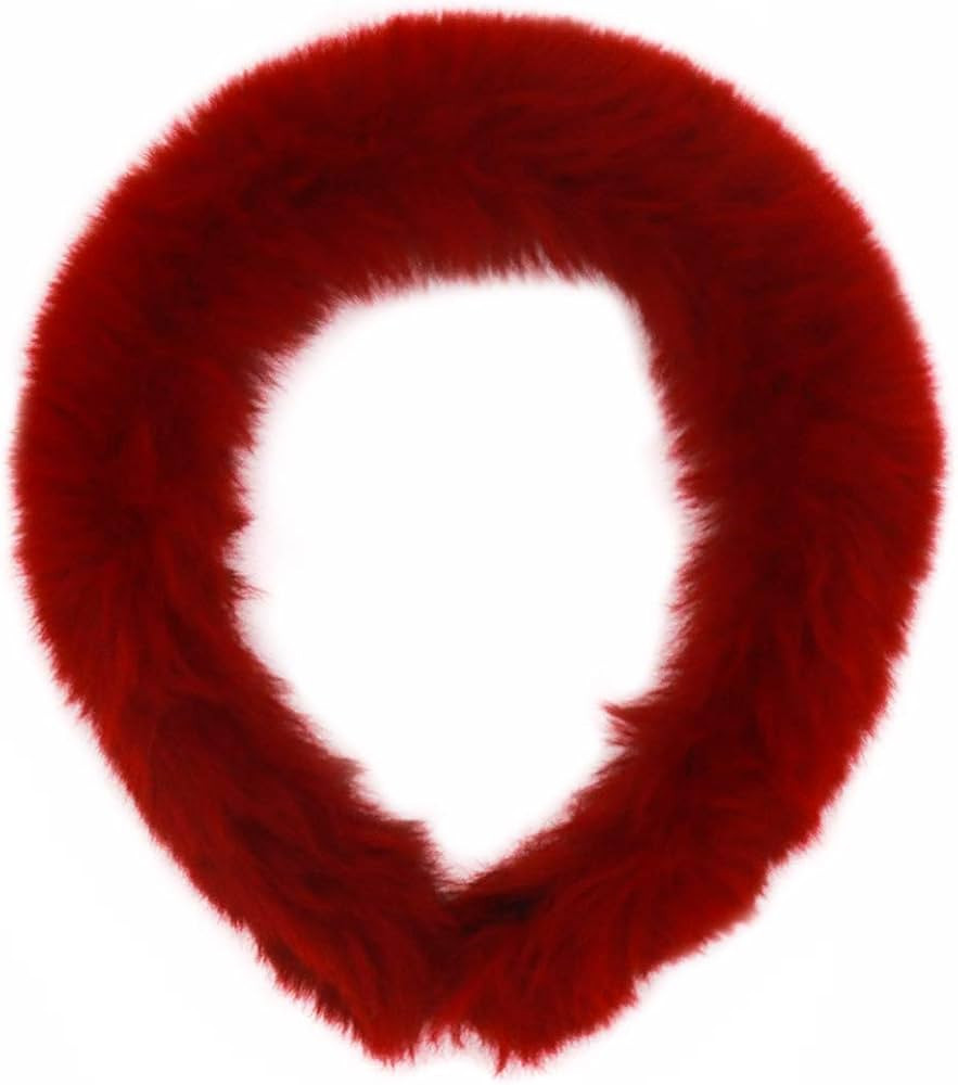 surell Faux Rex Hairband - Fluffy Fashion Accessory - Soft Luxury Headwear - Fake Rabbit Fur Fuzz... | Amazon (US)