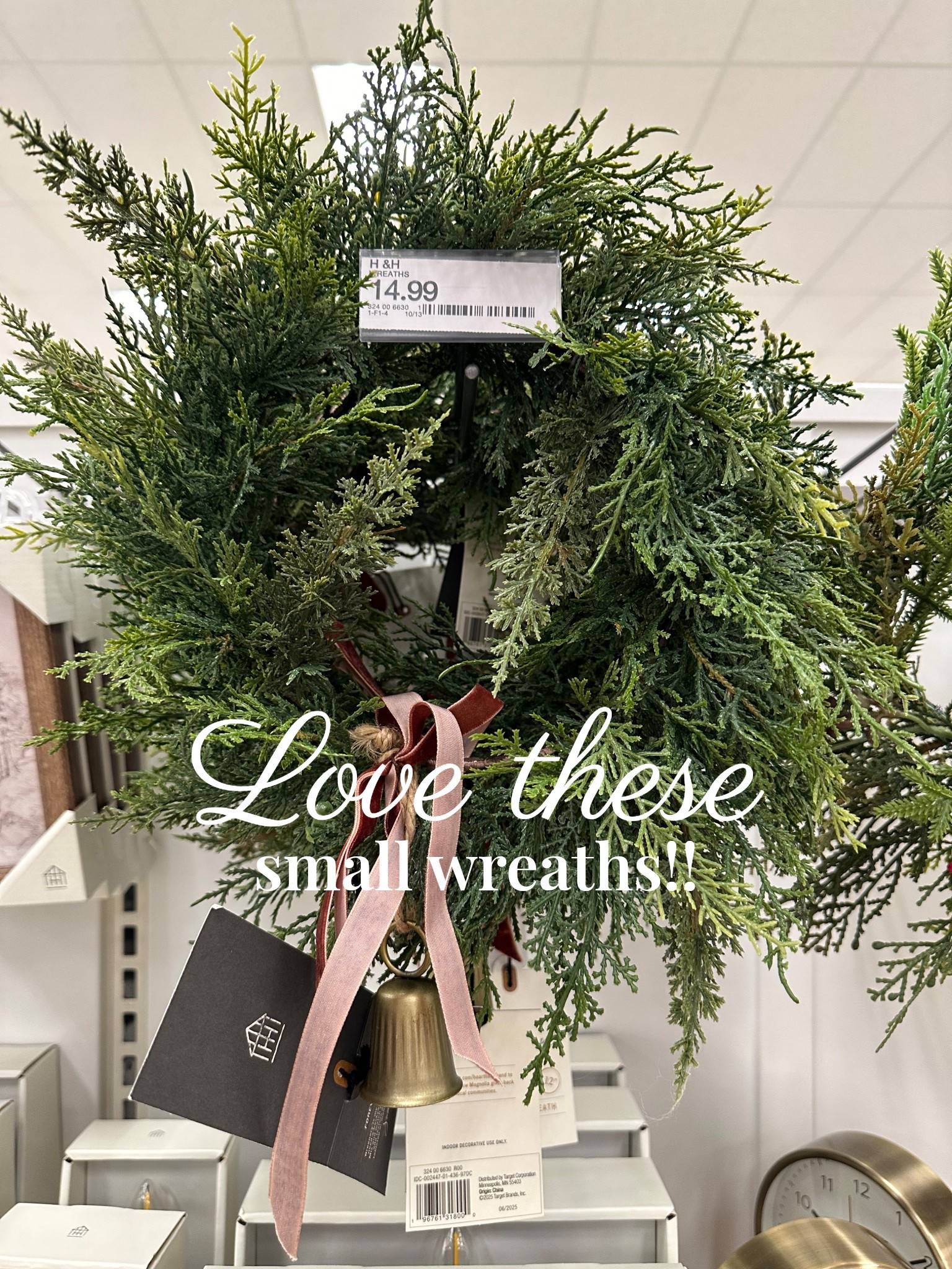 Aren’t these small wreaths so cute!! They’re the perfect size for kitchen cabinet doors, dining chair backs & bar stools, and even skinny interior doors and French doors! 

#LTKHoliday #LTKHome #LTKFindsUnder50
