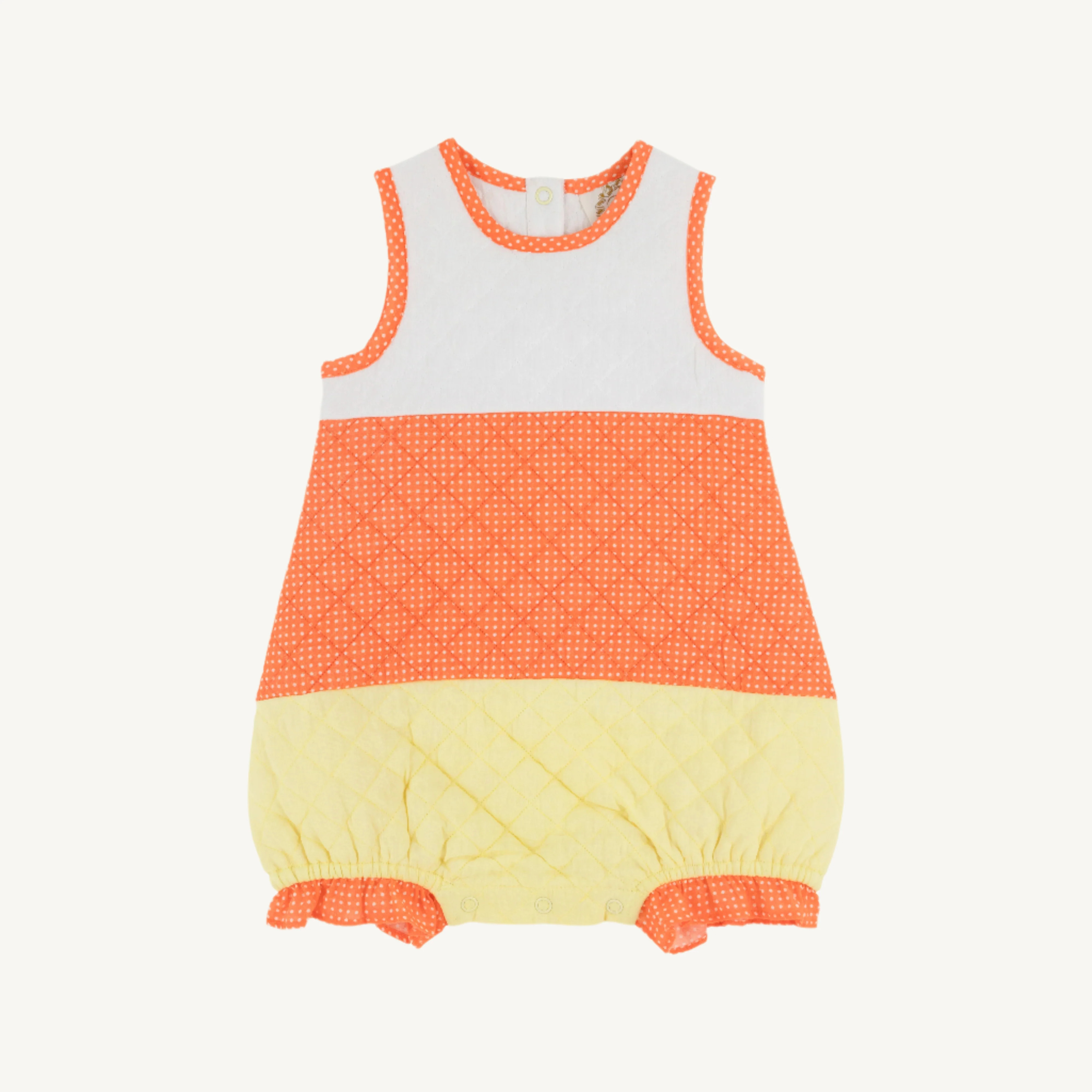 Happy Halloween Candy Corn Costume (Infant) - Worth Avenue White with | The Beaufort Bonnet Company