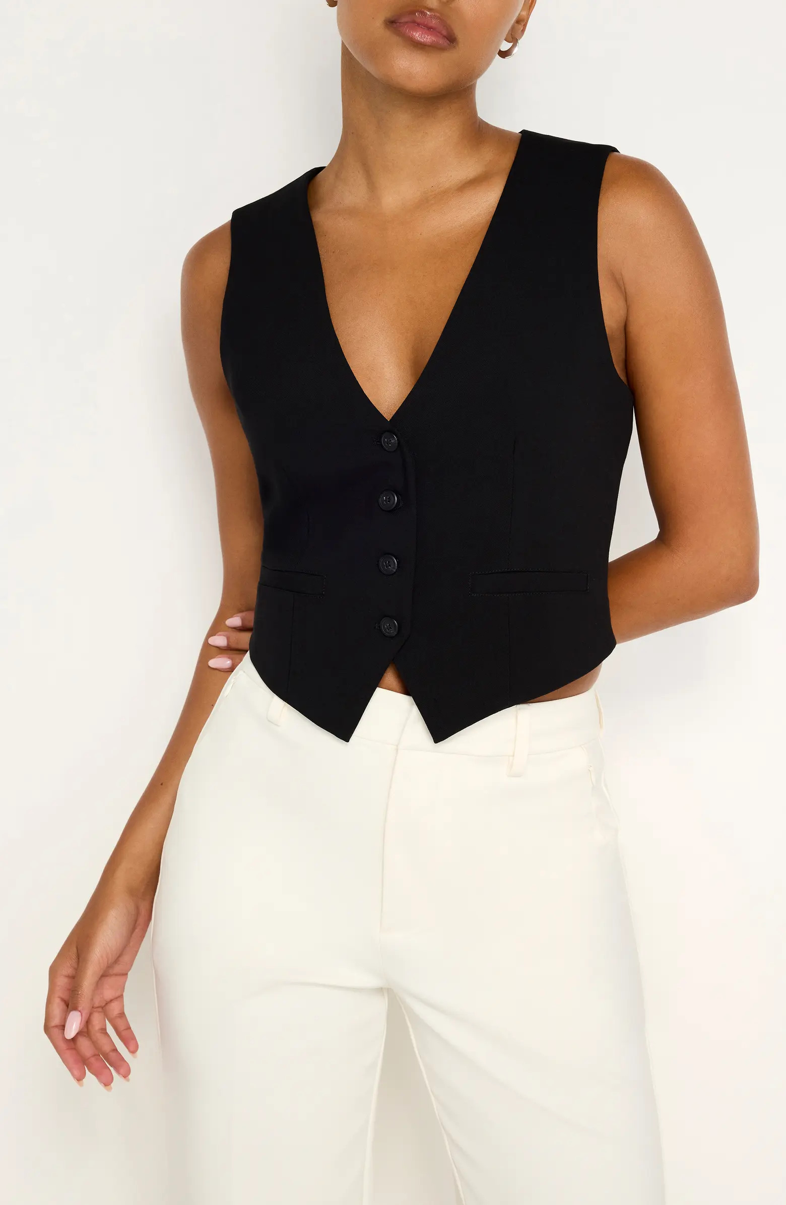Good American Suiting Vest | Nordstrom | Nordstrom