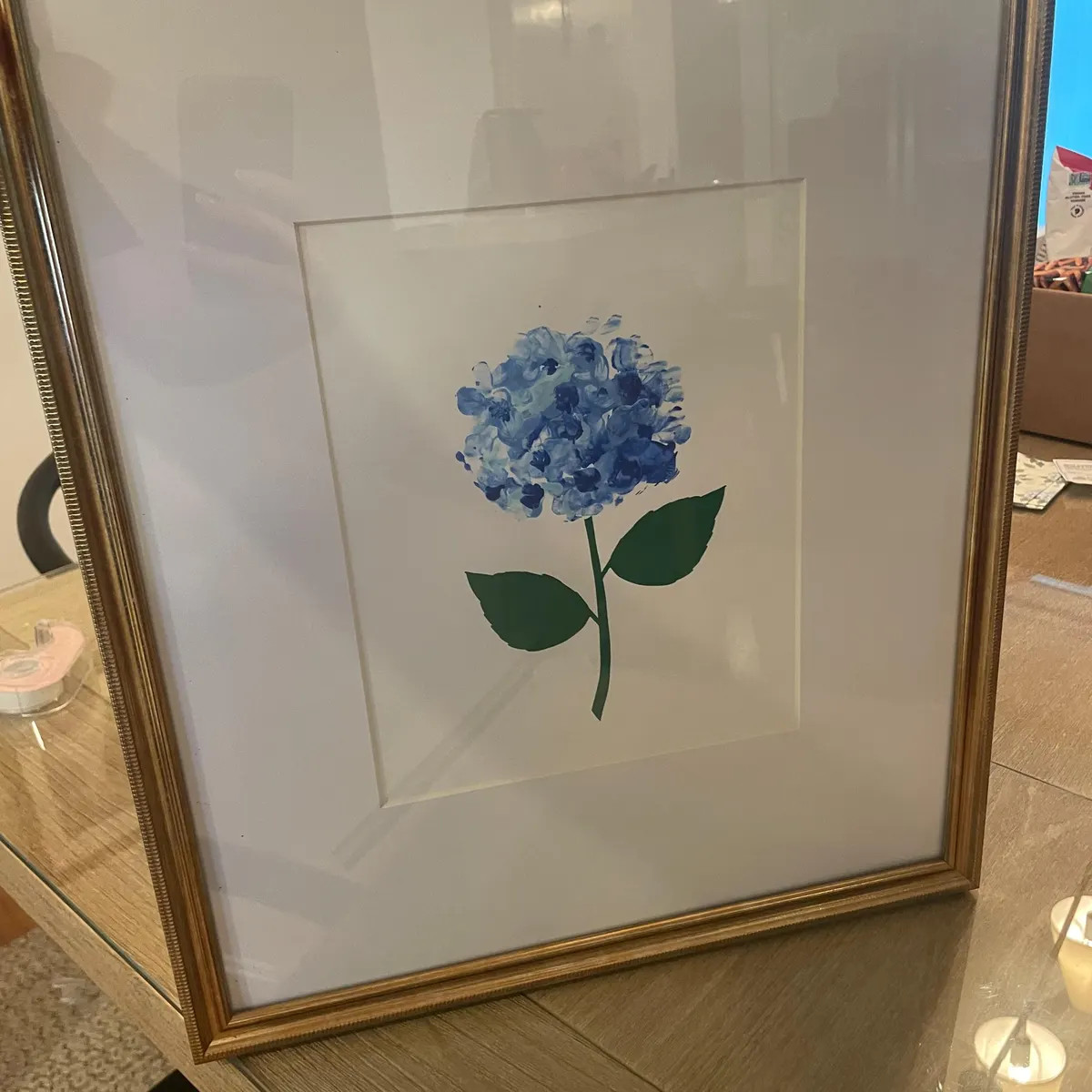 Hydrangea Handprint Art, DIY Mother's Day Gift (PDF Download) | Etsy (Global)