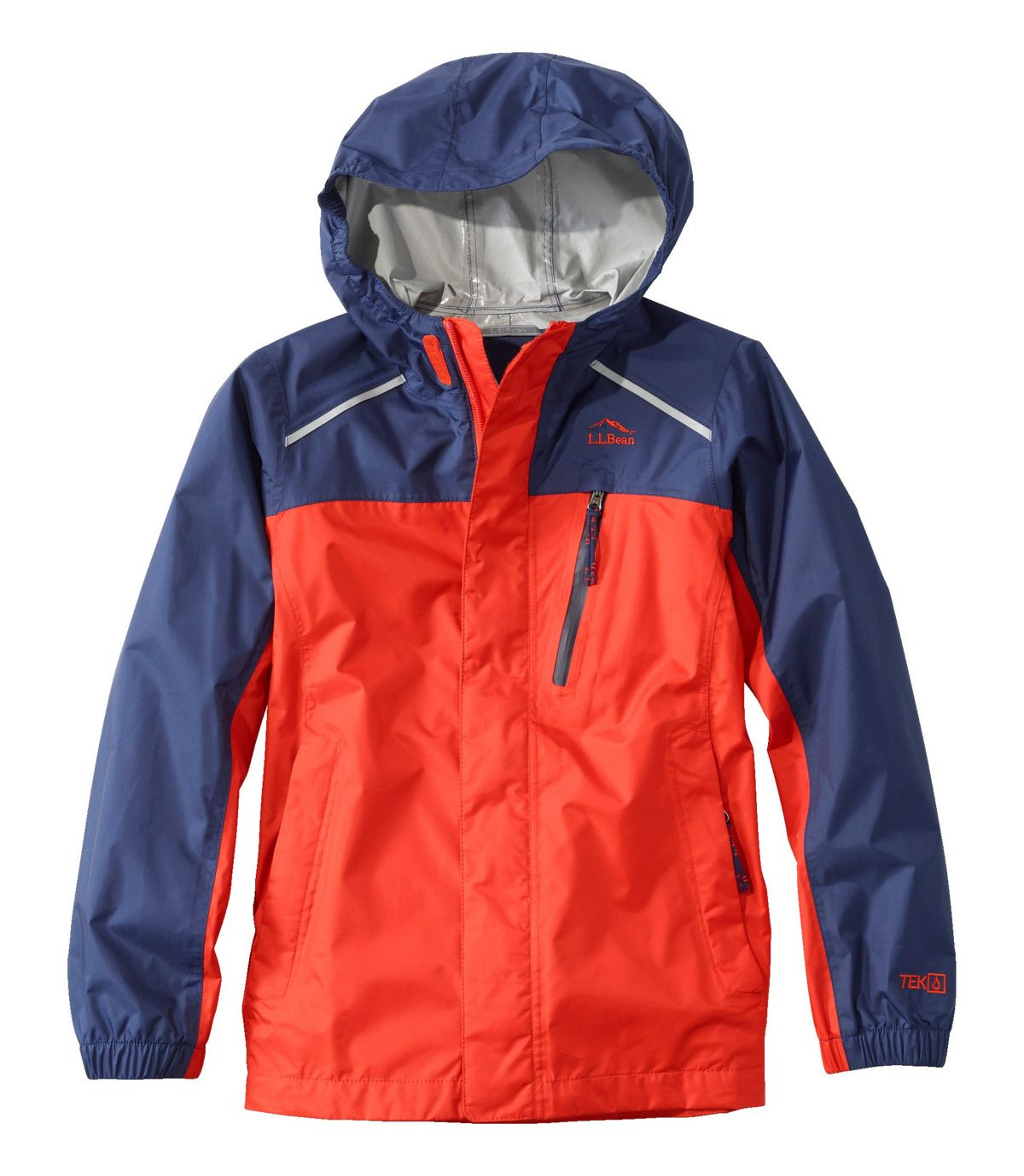 Kids' Trail Model Rain Jacket, Colorblock | L.L. Bean