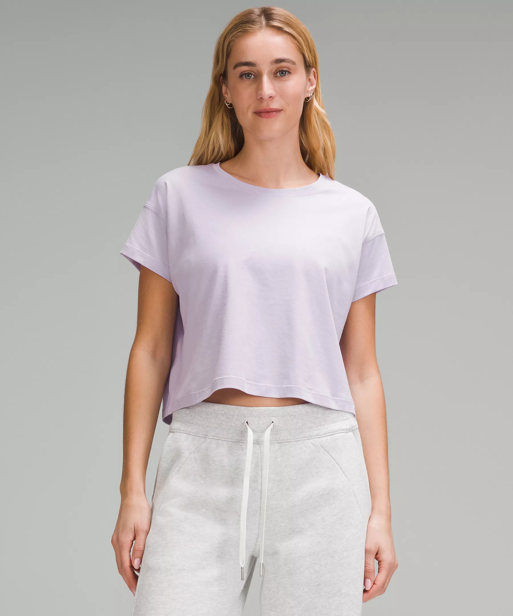 Cates Cropped T-Shirt | Women's Short Sleeve Shirts & Tee's | lululemon | Lululemon (US)