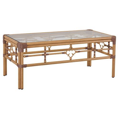 Mimi Outdoor Coffee Table, Natural | One Kings Lane