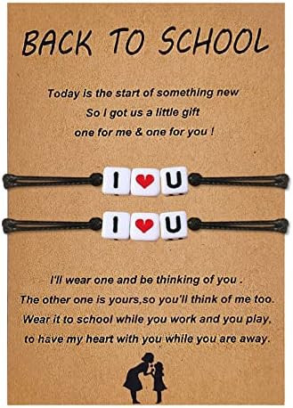 First Day ofSchool Bracelets Back toSchool Bracelet Back toSchool Gifts Bracelets Back toSchool (... | Amazon (US)