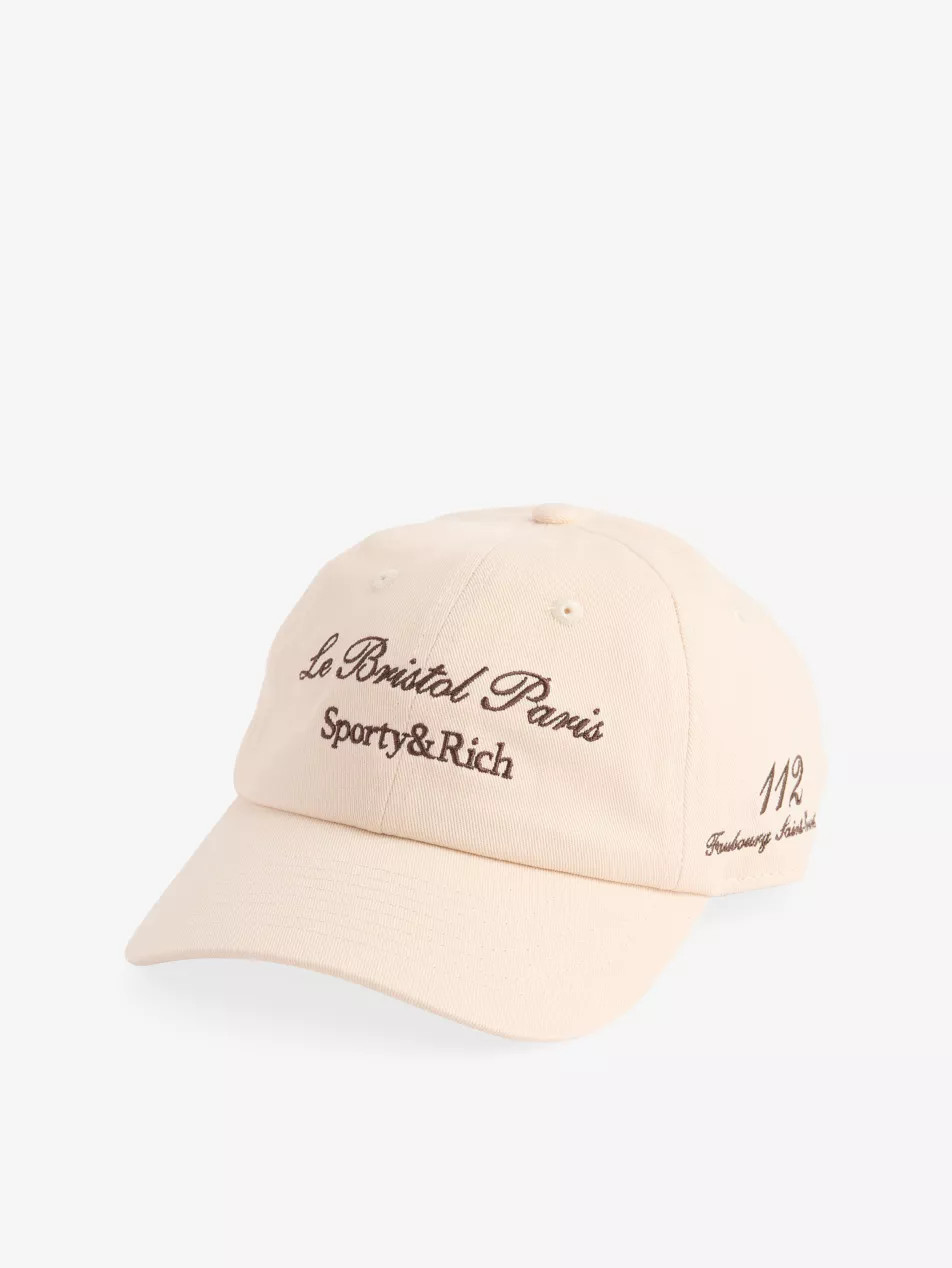 Faubourg embroidered cotton-twill baseball cap | Selfridges