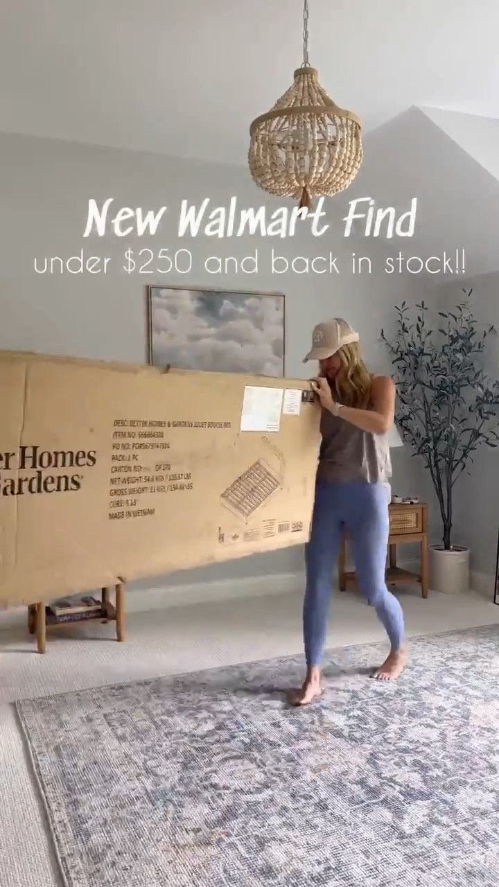 Run this $250 Walmart bed is finally back in stock!! (9/8)

#LTKStyleTip #LTKHome #LTKVideo