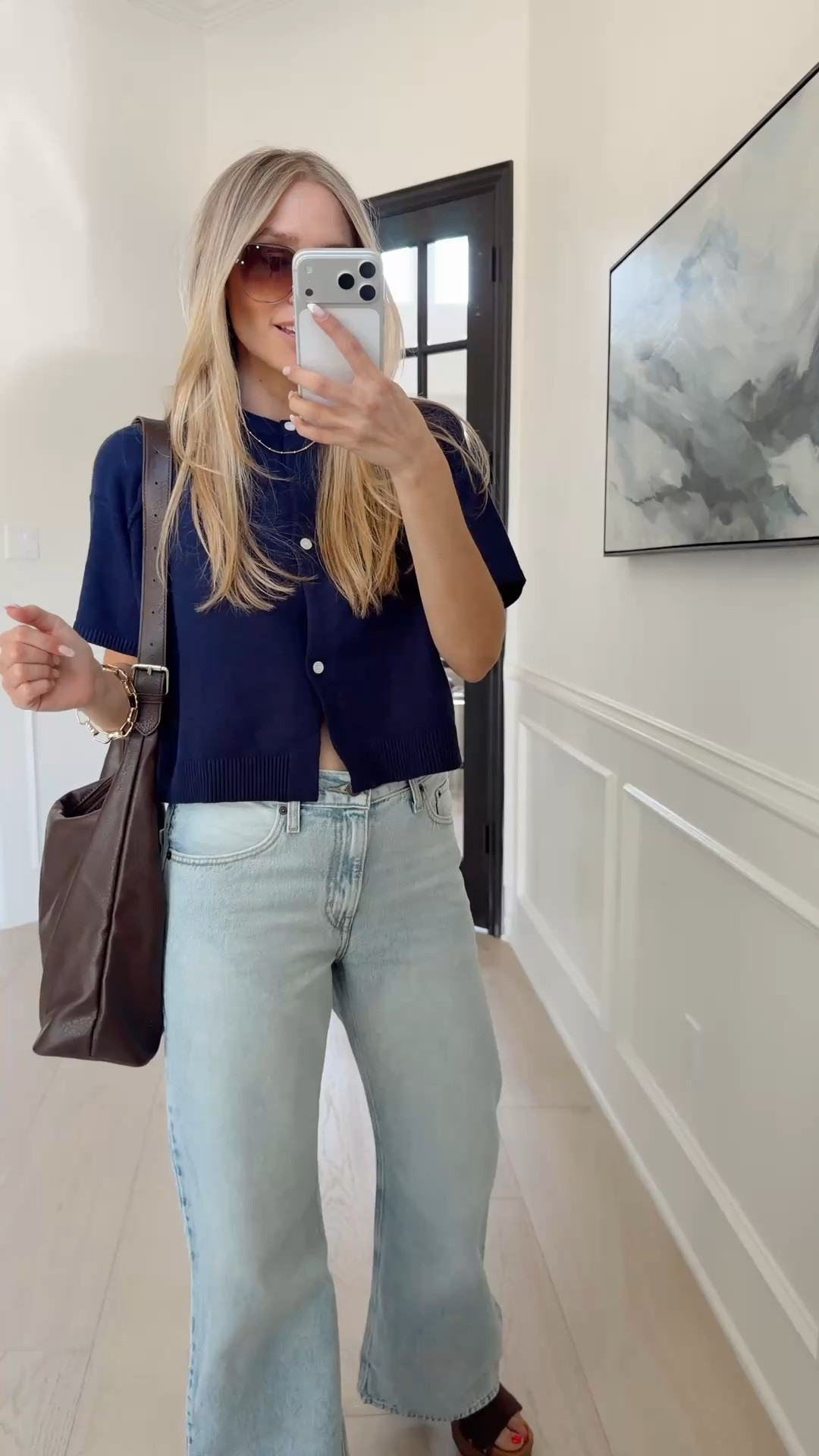 This short sleeve button up cardi is so chic + comes in several color ways. These are such a trend!

Wearing my tts (small)

5’5” // 120 ish lbs

#LTKootd #LTKdayinmylife #LTKgrwm