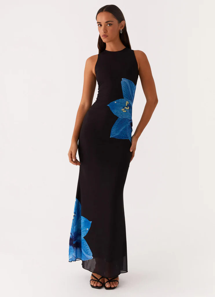Manhattan Nights Maxi Dress - Black | Peppermayo (Global)
