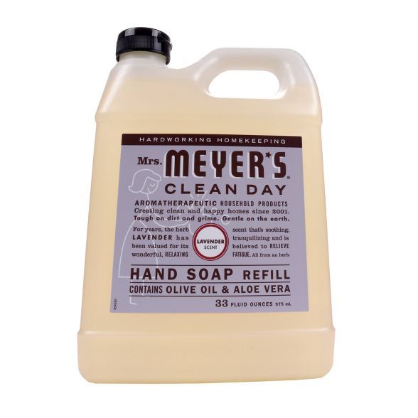 Mrs. Meyer's Lavender Liquid Hand Soap Refill - 33 fl oz | Target