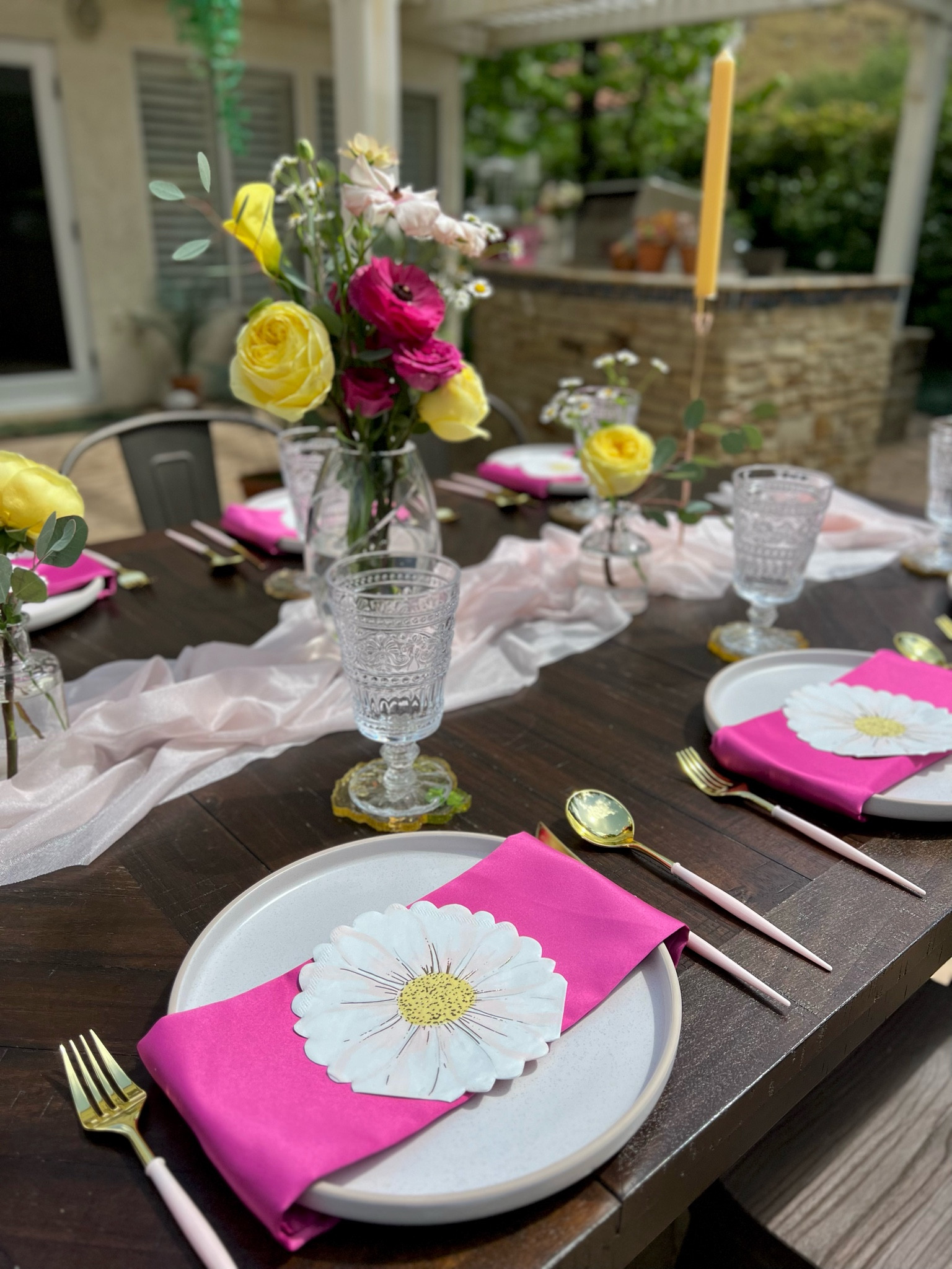 Ladies summer birthday table! Bright and fun! 

#LTKhome #LTKSeasonal #LTKunder50