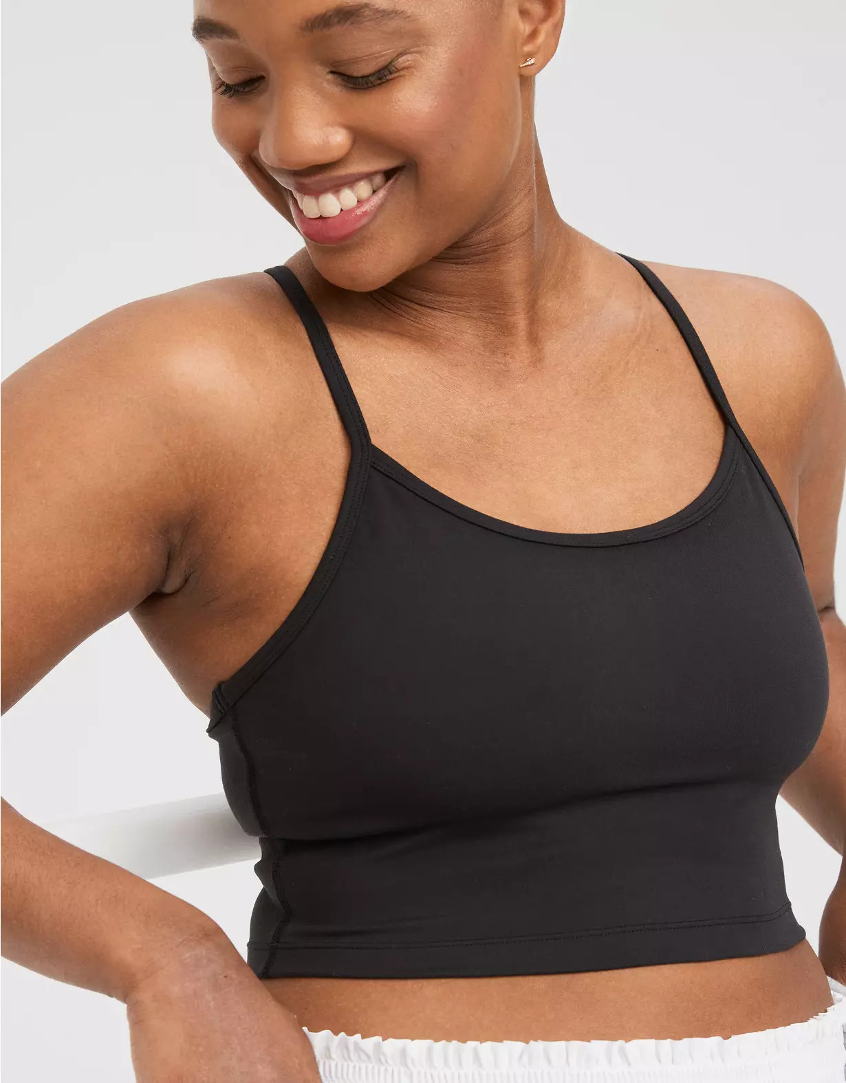 OFFLINE By Aerie The Hugger Longline Racerback Sports Bra | Aerie