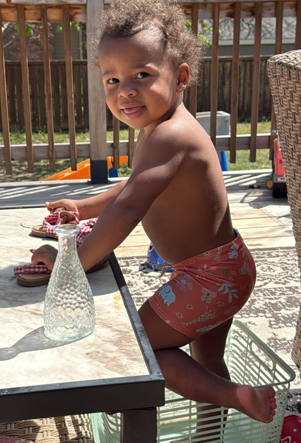 Atem is ready for the pool! We love these swim trunks

#LTKSeasonal #LTKKids