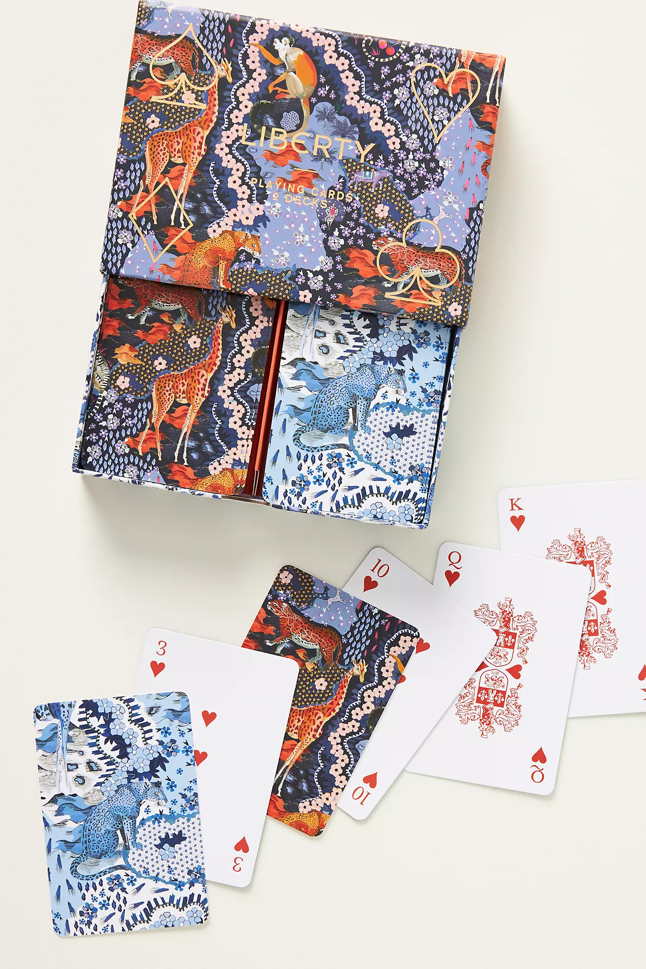 Liberty London Maxine Playing Card Set | Anthropologie (US)