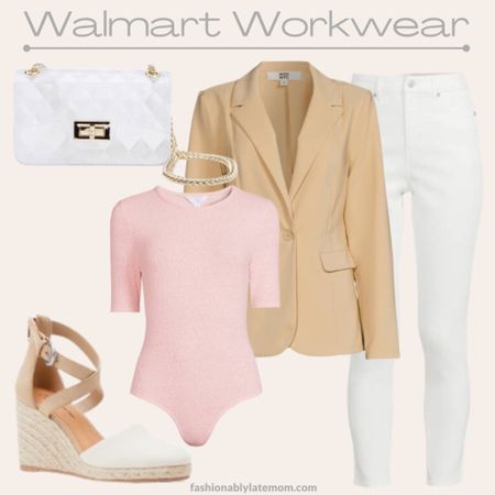 Walmart Spring Workwear

FASHIONABLY LATE MOM 
WALMART
PINK BODYSUIT
BODYSUIT
ESPADRILLES 
EHITE DENIM
WHITE PANTS
BLAZER
TAN BLAZER
WHITE PURSE
BUSINESS CASUAL
SPRING OFFICE LOOK
FEMININE BLAZER


#LTKworkwear #LTKshoecrush #LTKstyletip