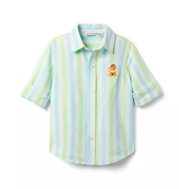 Gray Malin Striped Dog Shirt | Janie and Jack