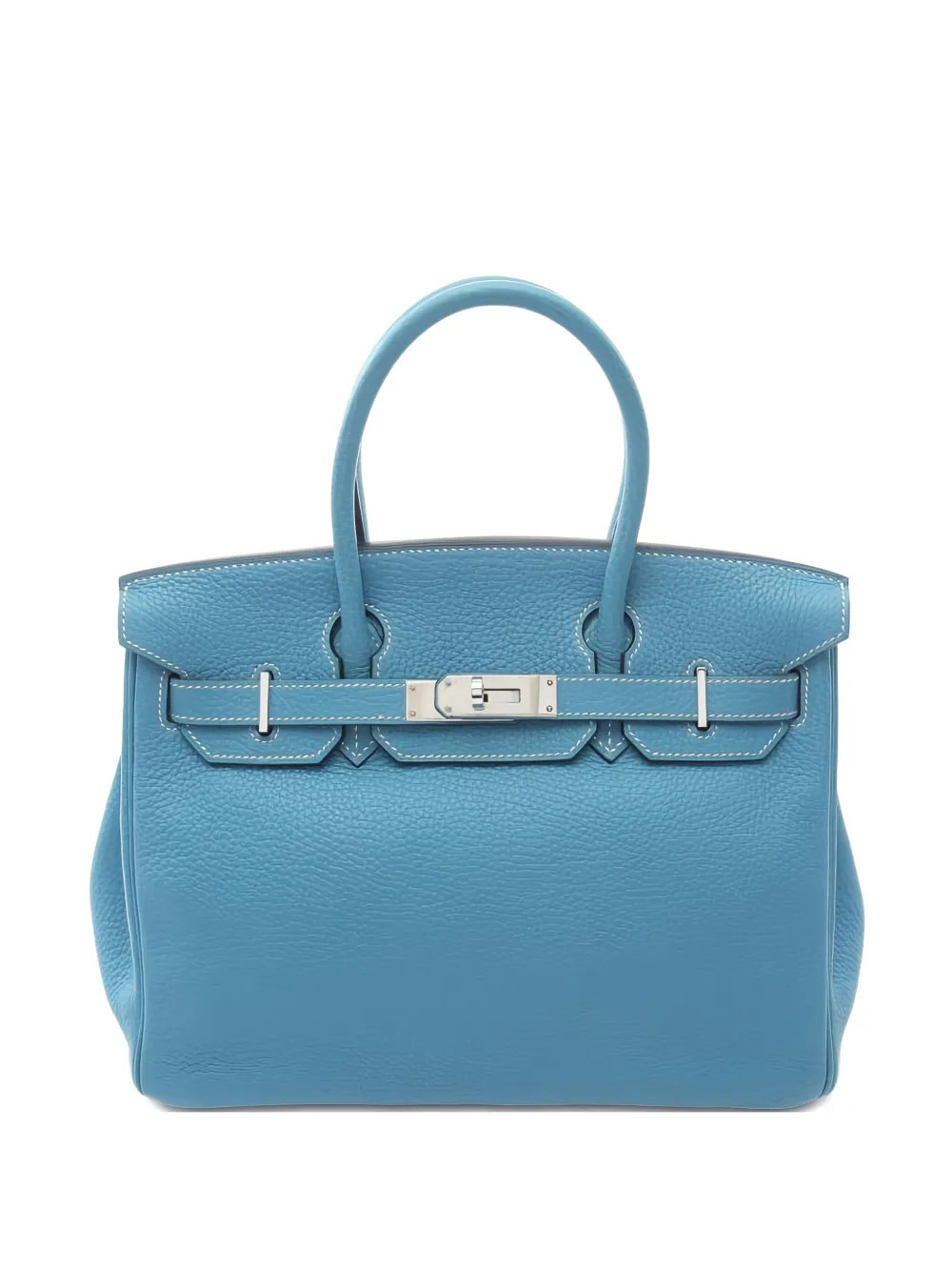Hermès Pre-Owned 2004 30 Birkin tote bag - Blue | Farfetch Global
