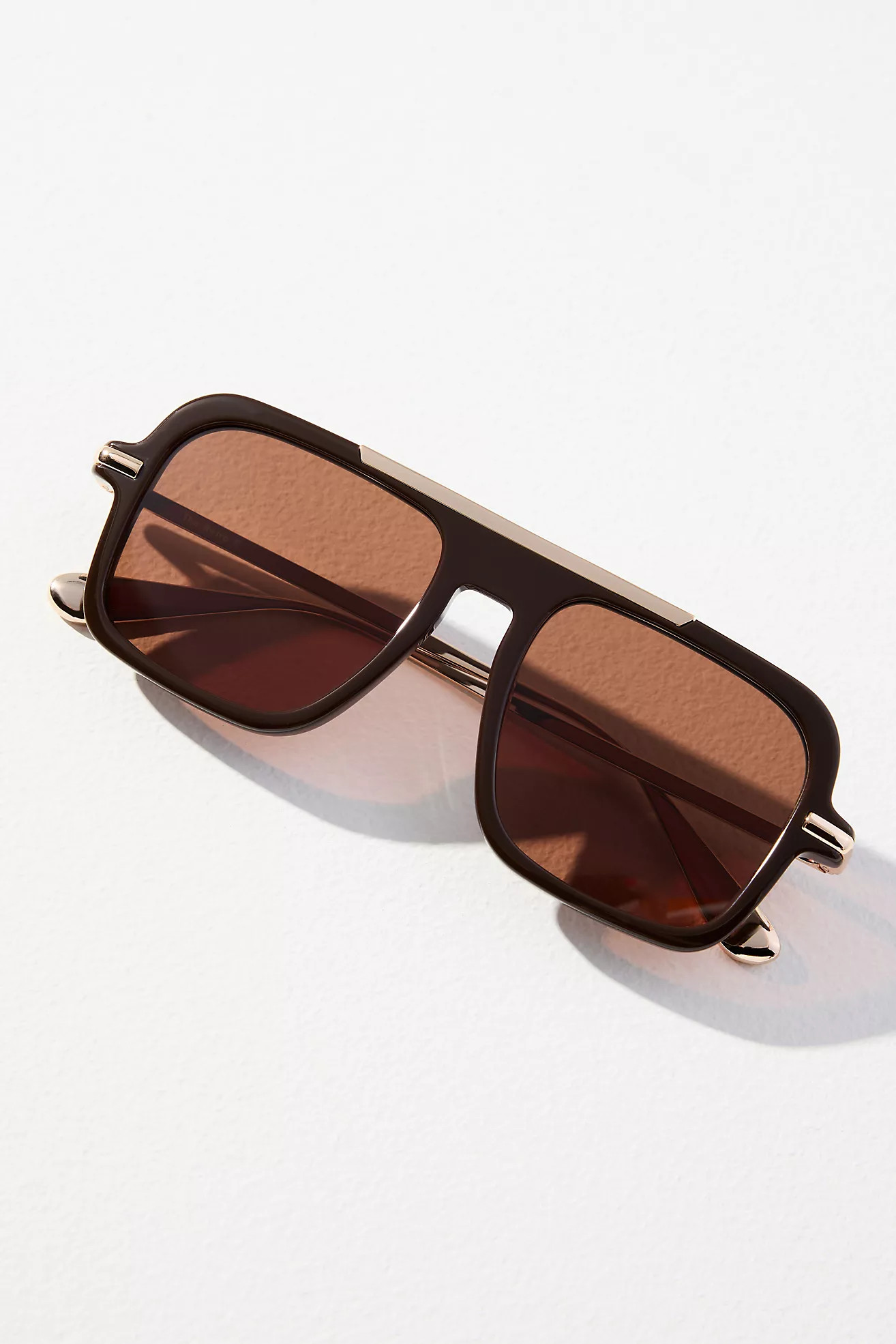 PAST MIDNIGHT The Retro Aviator Sunglasses | Anthropologie (US)