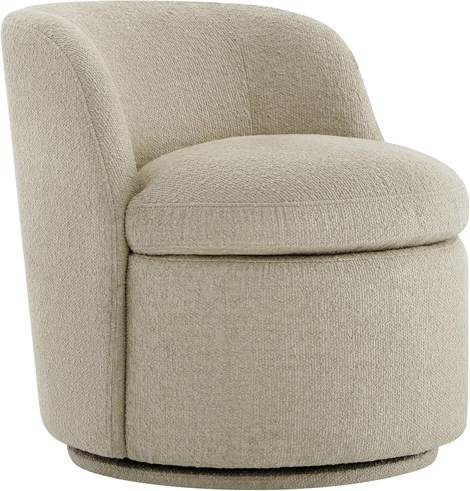 CHITA Swivel Barrel Chair, FSC Certified Comfy Upholstered Boucle Accent Chair for Living Room, O... | Amazon (US)