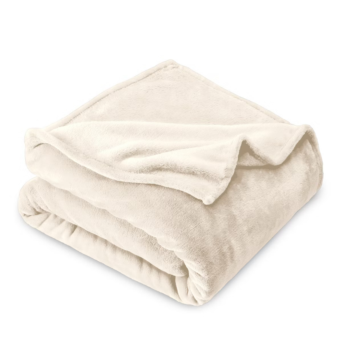 Vanilla Microplush King Fleece Blanket by Bare Home | Target