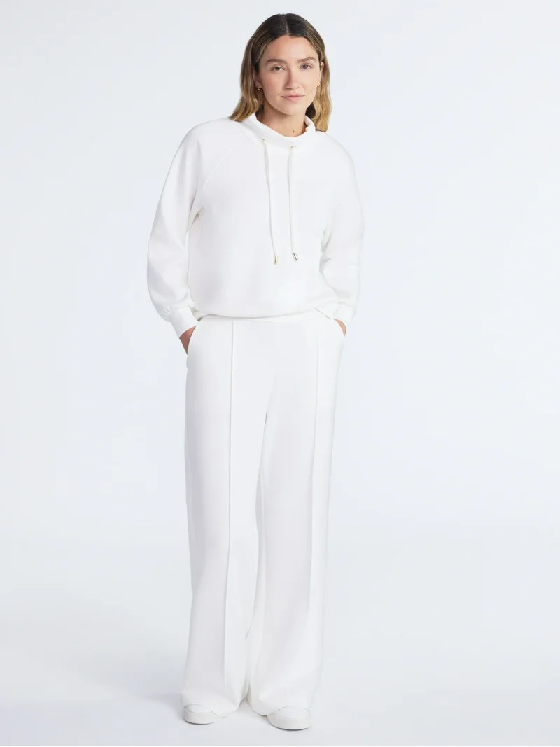 Scoop Women’s and Women’s Plus New Scubaknit Seamed Sweatpants, Regular and Short Lengths, Si... | Walmart (US)