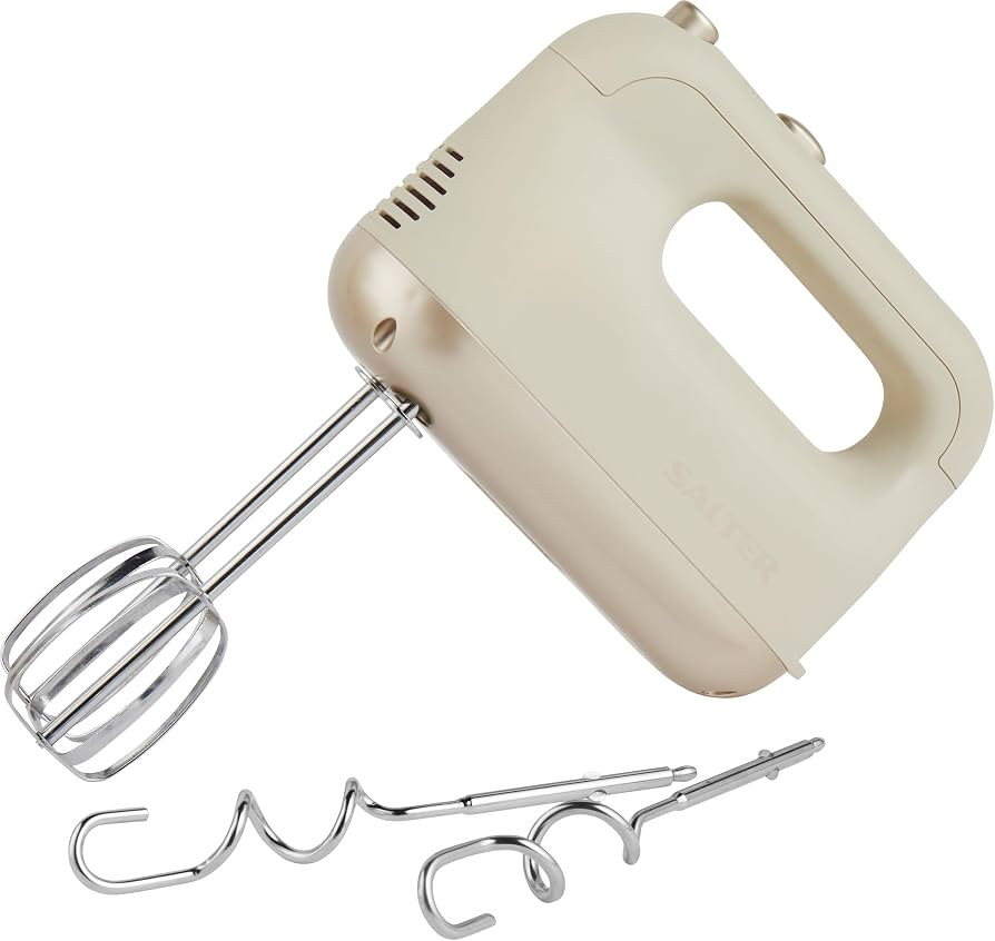 Salter EK5512SBO Bakes Hand Mixer – Electric Whisk, 5 Speed Settings, Eject Button, Baking Kitc... | Amazon (UK)