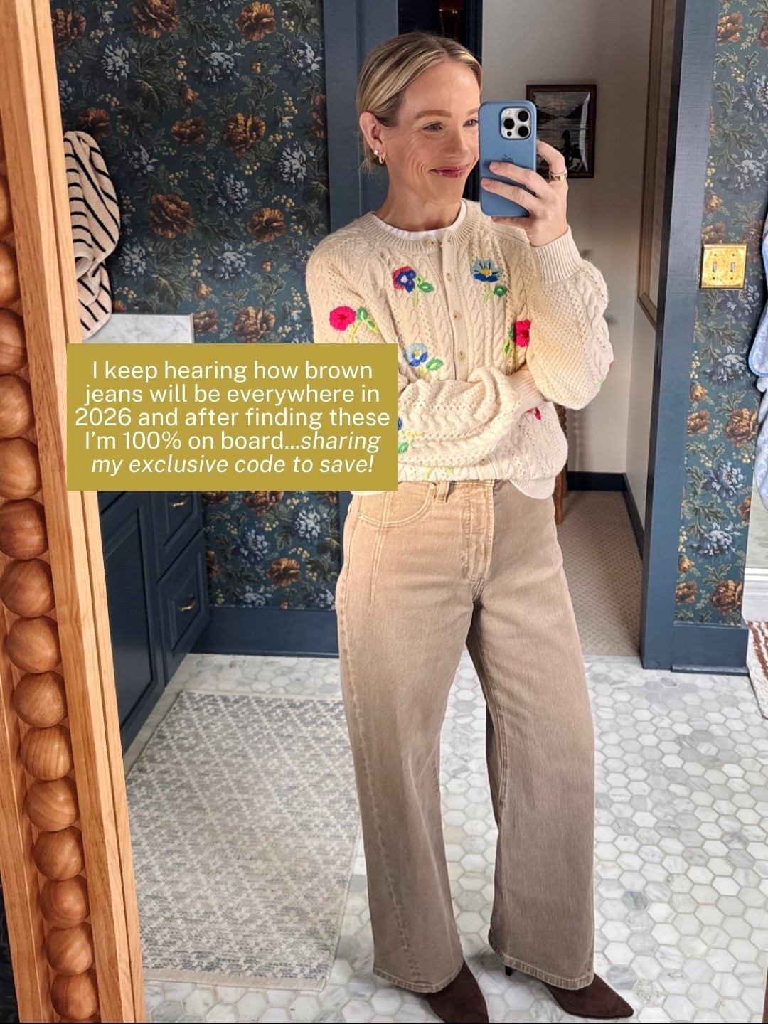 code LATELY15 on Pistola Kyra denim jeans wearing my regular size (5'3"), also own & love them in SOHO & they just came out with petite sizing ~ Boden embroidered cardigan  & Madewell perfect white tee wearing my regular size small in both ~ Claire V moyen messenger in evergreen is an everyday favorite ~ J.Crew stevie boots fit true to size ~ pepper bra, eby underwear size up to medium ~ baublebar everyday earring stack~ xo ,Claire

#LTKSaleAlert #LTKootd #LTKOver40