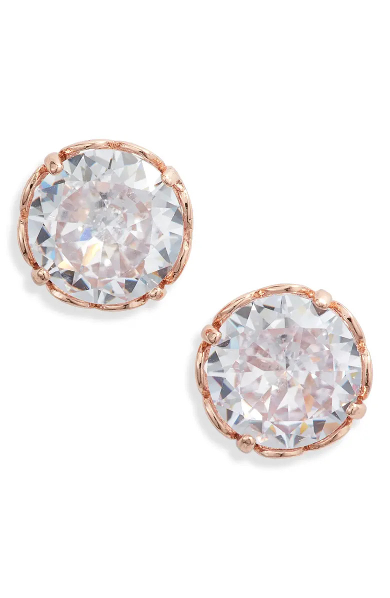 kate spade new york that sparkle round stud earrings | Nordstrom | Nordstrom