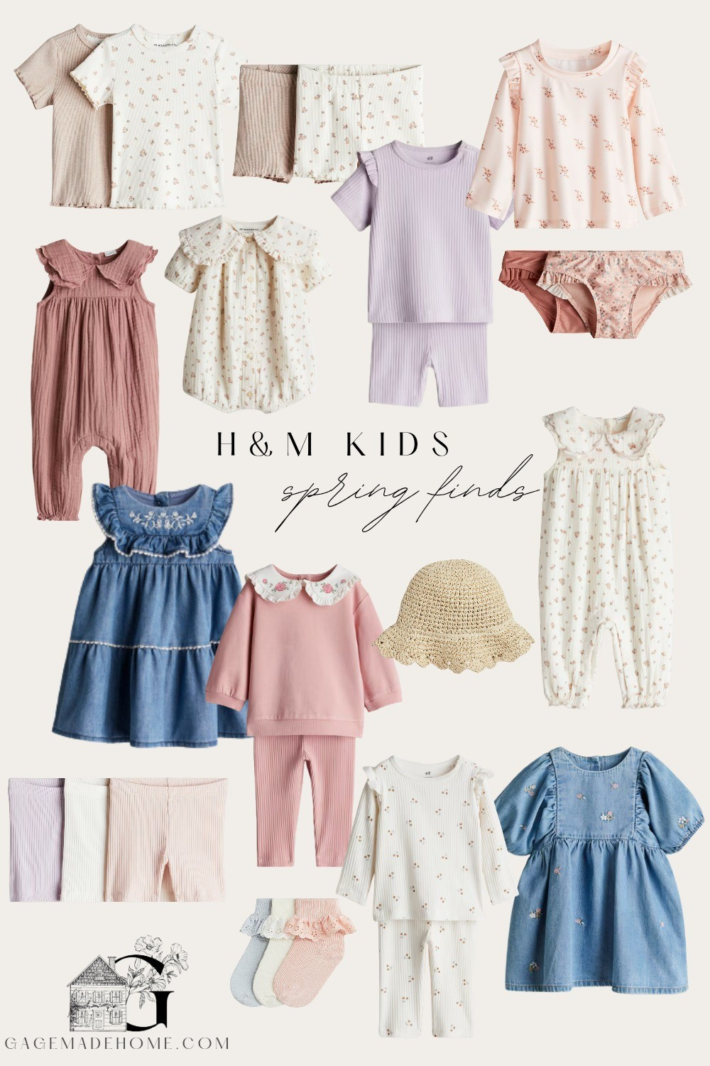 H&M kids Spring clothing finds! There are so many darling prints and styles here with vintage-inspired florals, denim dresses & more! #h&m #h&mbaby #h&mkids #kidsclothes #springclothes #springstyle #babyclothes 

#LTKSpringSale #LTKBaby #LTKKids