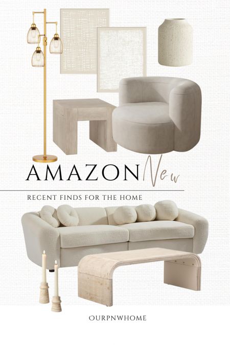 NEW Amazon home finds!

Modern home, neutral home, modern furniture, armchair, accent chair, end table, modern coffee table, metal coffee table, candlesticks, candle holders, gold floor lamp, brass floor lamp, abstract wall art, geometric wall art, vase, home decor, Amazon furniture, couch, sofa

#LTKStyleTip #LTKSeasonal #LTKHome