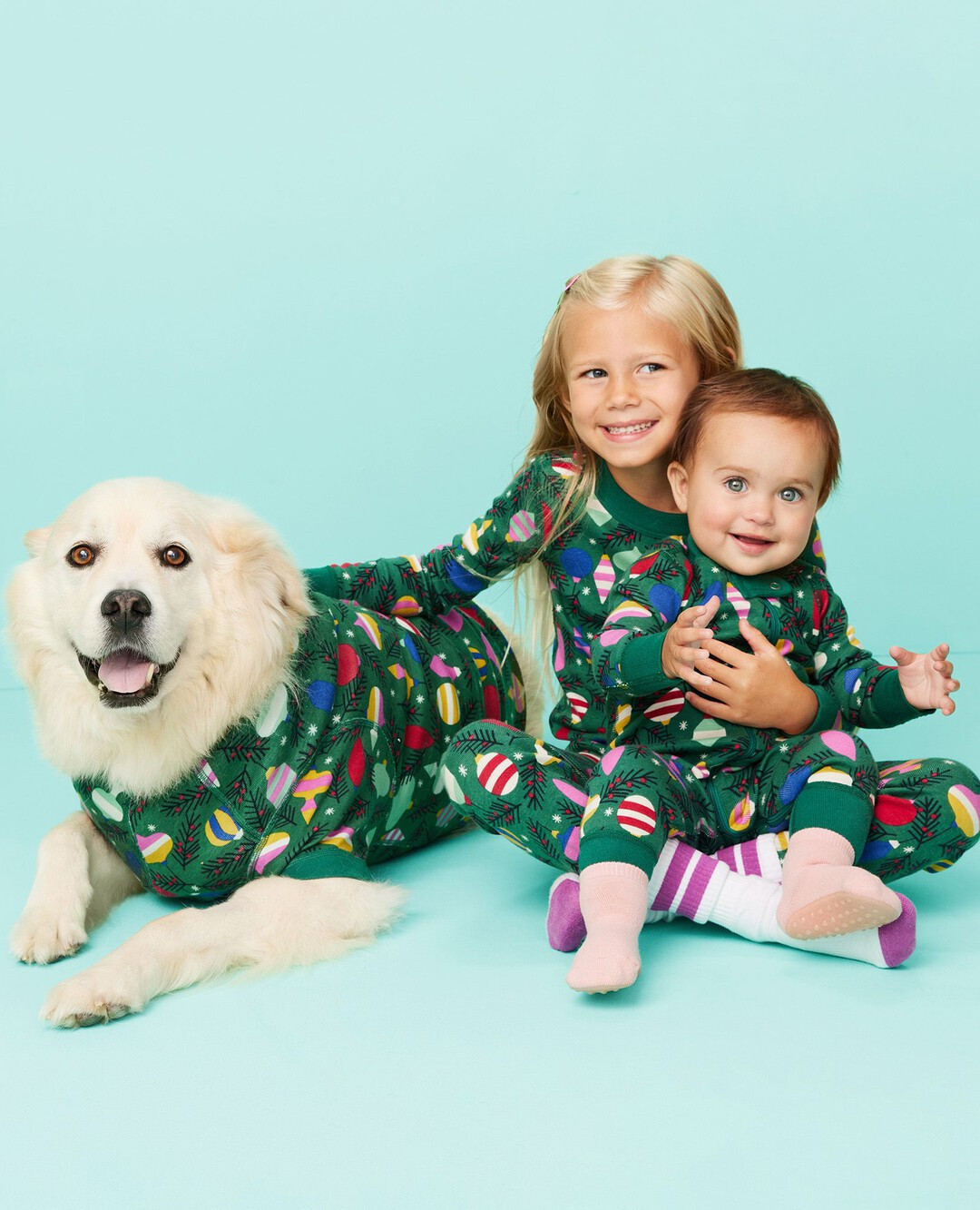 Holiday Print Long John Pajama Set | Hanna Andersson