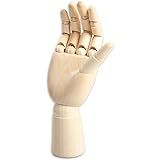 12Inch Male Wooden Articulated Right Hand Manikin Model Gift Art Accessories for Men | Amazon (US)