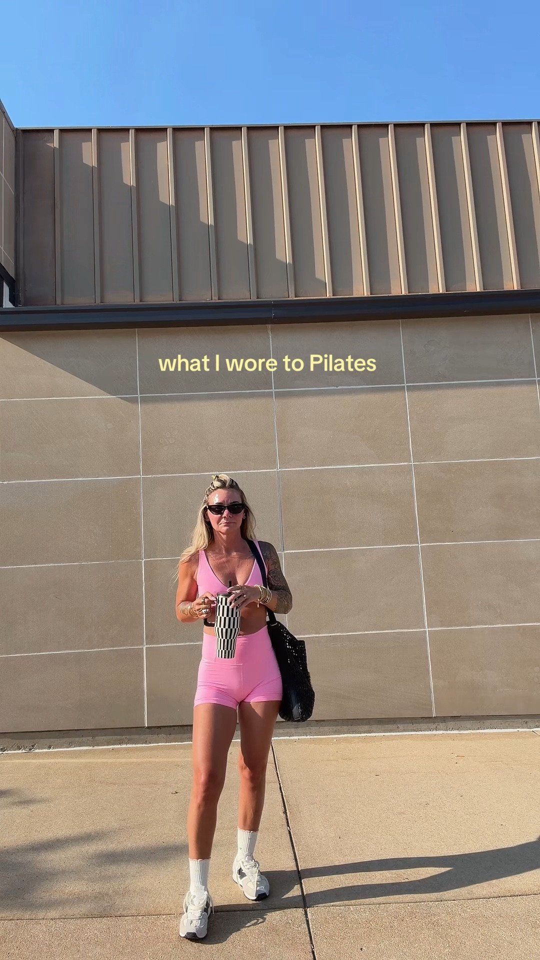 Pilates ootd - wearing a xsmall in both top and bottom!

#LTKActive #LTKfitnessgoals #LTKootd