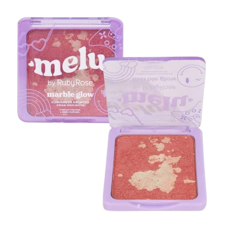 Ruby Rose Melu Marble Glow Space Cruiser
             - Iluminador Cremoso 11g | Beleza Na Web (BR)