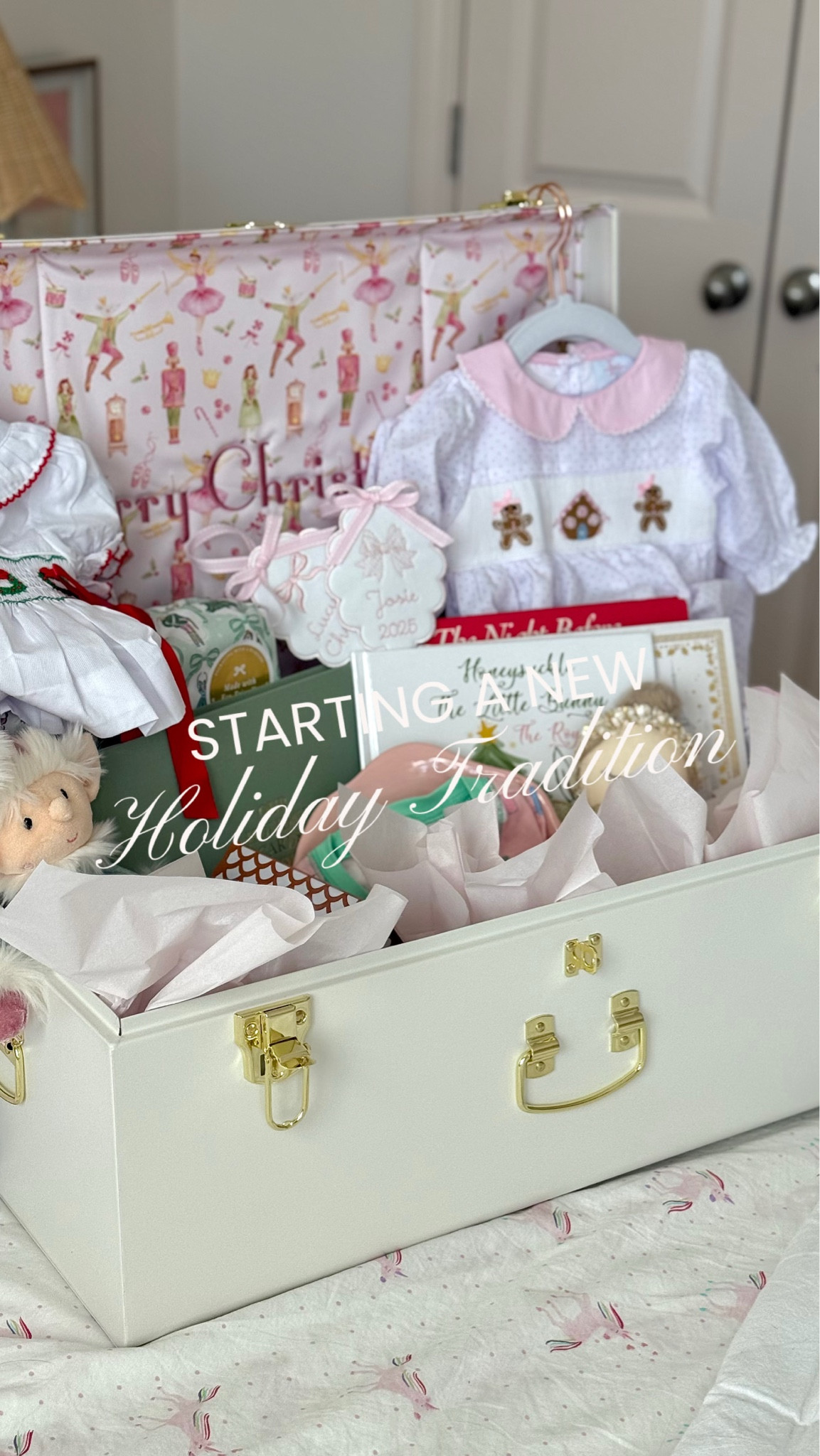 I adore keepsakes for my girls (and myself!) and one of my favorite small businesses is petite keep! You can customize these gorgeous trunks and they make such a thoughtful gift for a new mom or bride to be 

#LTKBaby #LTKGiftGuide #LTKmomlife