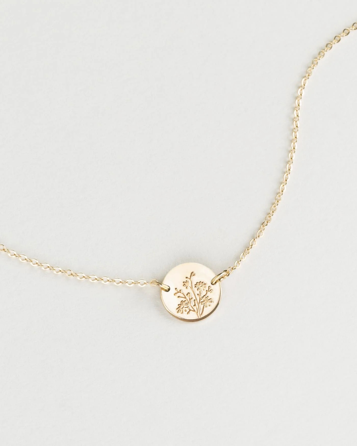 Small Flora Link Necklace | GLDN