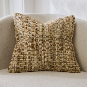 Variegated Basketweave Pillow Cover | West Elm (US)