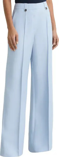 Reiss Magda Pleated Flared Pants | Nordstrom | Nordstrom