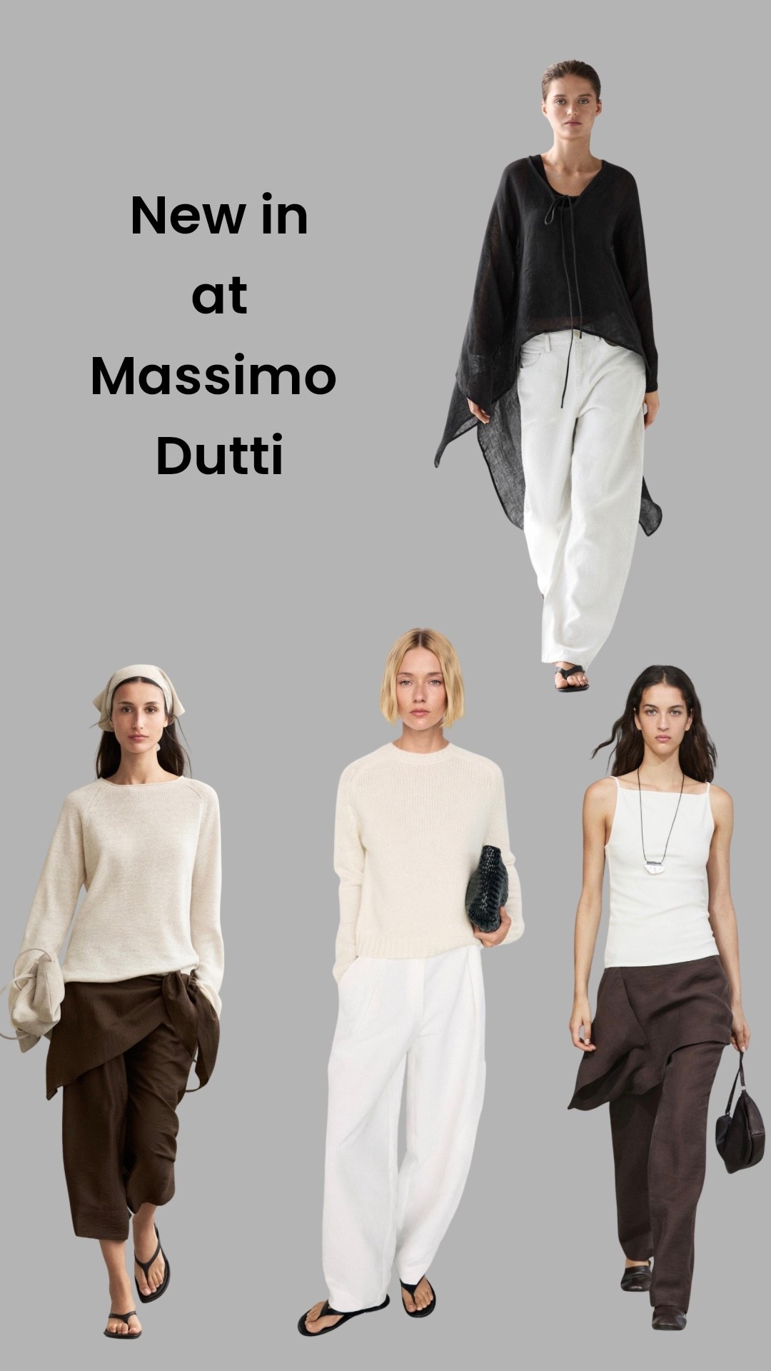 Late summer is looking very good indeed at Massimo Dutti. Beautiful flowing fabrics, cute toe details and delicious neutrals x

#LTKsummer